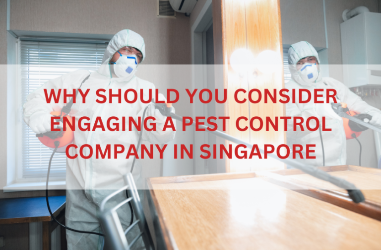 Why Engagge A Pest Control Company In Singapore