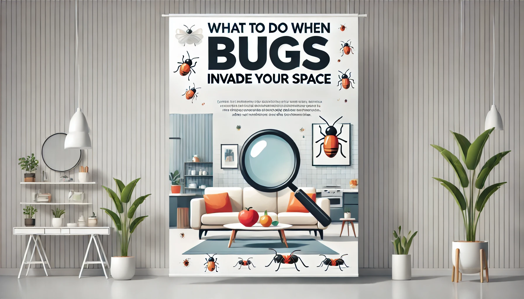 What to Do When Bugs Invade Your Space